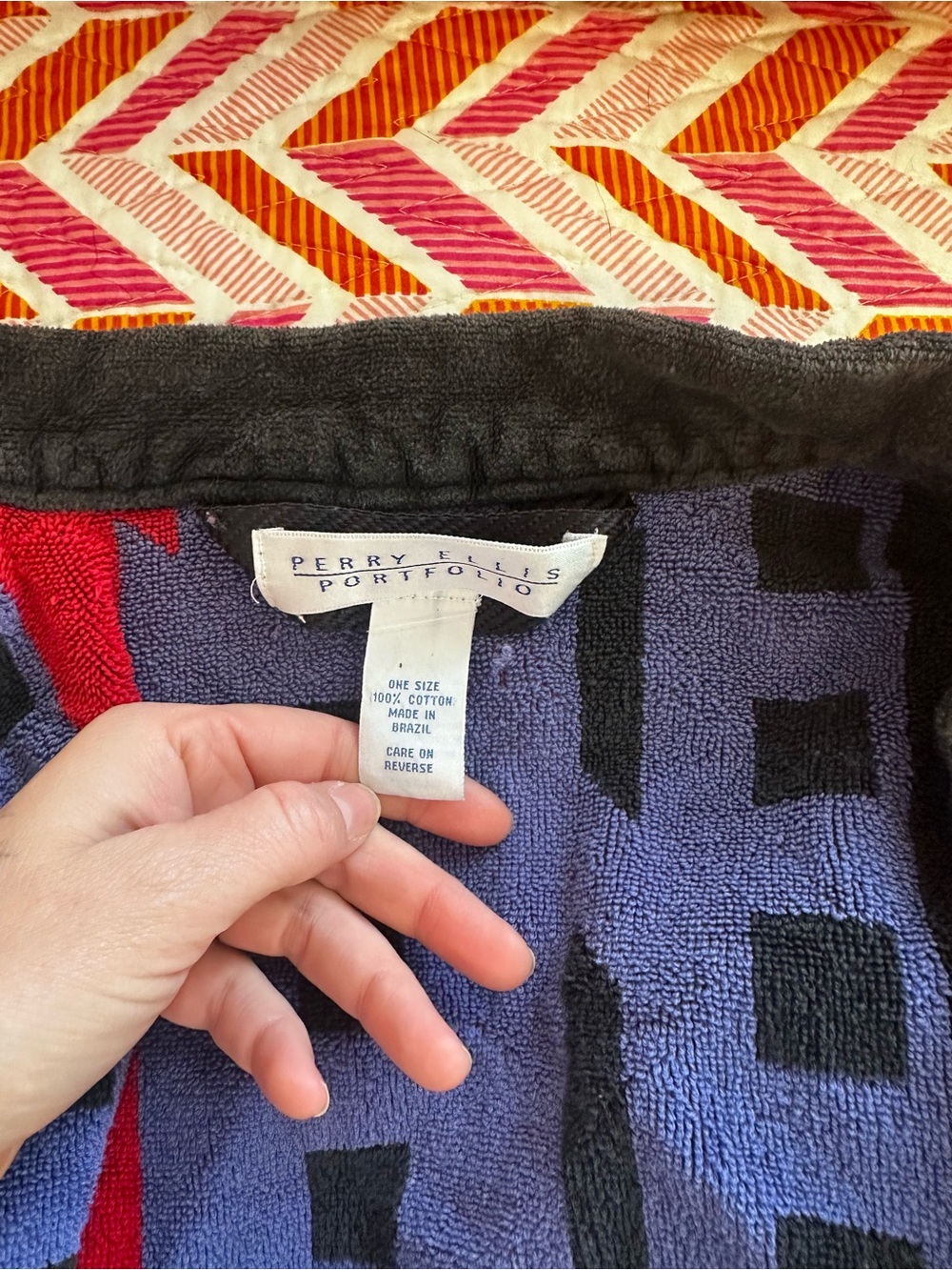 Perry Ellis Robe Vintage - Picture 2 of 4